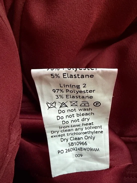 New! House of CB Cabernet Marcella Strapless Pleated Maxi Dress XS 36302 - Picture 14 of 16